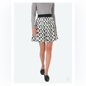 Tuckernuck Domino Geo Kathryn Skirt Size S NWT Polyester Lined Retro Mod Mini